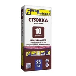 Стяжка для пола БУДМАЙСТЕР Доливка-10 25кг - PRORAB