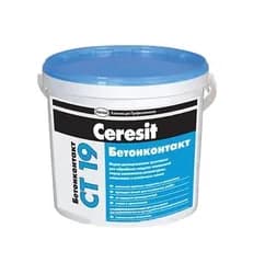 Грунтовка CERESIT СТ-19 Бетонконтакт 4,5кг - PRORAB