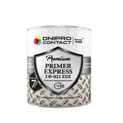 Грунтовка антикоррозионная DNIPRO CONTACT Ultratone ГФ-021 0,9 кг красно-коричневая - PRORAB