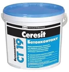 Грунтовка CERESIT СТ-19 Бетонконтакт 7,5кг - PRORAB