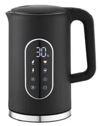 Електрочайник GRUNHELM EKS-25031B (метал, чорний) 1,7л, 2200 Вт, дисковий - PRORAB