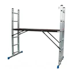 Рабочая площадка Forte AOB4-206, высота 168см, выс.лестницы 159см, высота пристав.драб. 277см, вес 15,8 кг, погрузка150 кг - PRORAB