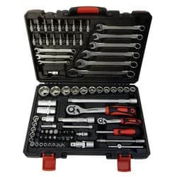 Набор ручных инструментов HAISSER 1/4*1/2 82шт 70015 - PRORAB