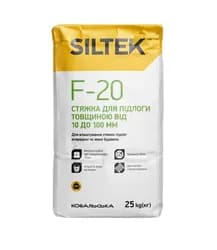 Стяжка напольная Siltek F-20 10-100мм 25кг - PRORAB