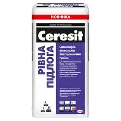 Самовыравнивающаяся смесь CERESIT 25кг - PRORAB