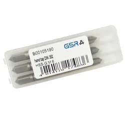 GSR Мітчик ручний набір DIN 352 HSS-G М 6 - PRORAB