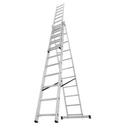 Універсальна 3-секційна драбина KRAUSE Corda (3х11 сходинок) (030429) - PRORAB