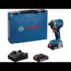 Акумуляторний ударний гайковерт Bosch Professional GDS 18V-215 в кейсі (18 В, 2x2 А*год) (06019N2022) - PRORAB