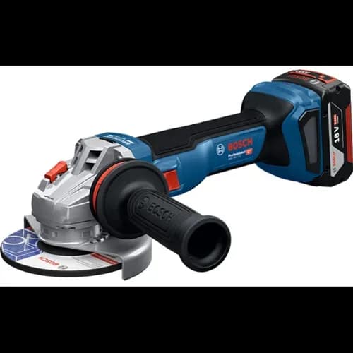 Акумуляторна кутова шліфувальна машина Bosch GWS 18V-11 S (18 В, 2х5 А*год) (06019N4002) - PRORAB image-1
