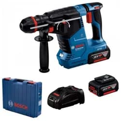 Акумуляторний перфоратор Bosch Professional GBH 187-LI OneChuck (18 В, 2х5 А*год, 2.4 Дж) (0611923121) - PRORAB