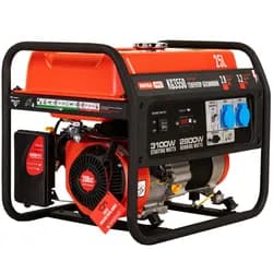 Бензиновий генератор КВІТКА PRO KG3550 + олива (3.2 кВт) (110-7049) - PRORAB