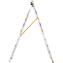 Драбина алюмінієва 3-х секційна BLUETOOLS (3х10 сходинок) (160-9007) - PRORAB