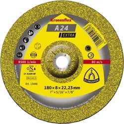 Зачисний круг Klingspor А 24 Extra (125х6х22.23 мм) (188466) - PRORAB