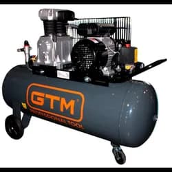 Поршневий компресор повітряний GTM KCH2070B-100L (2.2 кВт, 300 л/хв, 100 л) (27156) - PRORAB