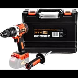 Акумуляторний дриль-шуруповерт ударний GTM DSI18/80BL (18 В, без АКБ, 80 Н*м) (3094) - PRORAB