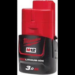 Акумулятор Milwaukee M12 B3 (Li-Ion, 12 В, 3 А*год) (4932451388) - PRORAB