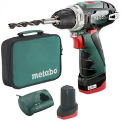 Дриль-шуруповерт Metabo PowerMaxx BS (2х12 В, 2 А*год) (600079550) - PRORAB