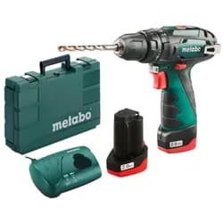 Акумуляторний ударний дриль-шурупокрут Metabo PowerMaxx SB Basic (2х2 А*год, 34 Нм) (600385500) - PRORAB