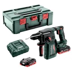 Акумуляторний перфоратор Metabo KH 18 LTX BL 24 (2х18 В, 4 А*год, 2.2 Дж) (601713800) - PRORAB
