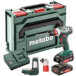 Шуруповерт акумуляторний Metabo BS 18 Quick Set (2х18 В, 2 A*год, 48 Н*м) (602217870) - PRORAB
