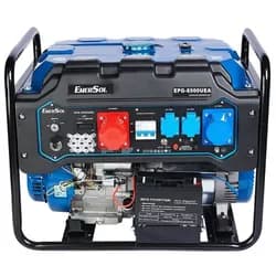 Бензиновий електрогенератор EnerSol EPG-8500UEA (8.5 кВт, ~3ф, 400 В, є вихід під ATS) - PRORAB