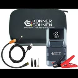 Пристрій пусковий з компресором Konner&Sohnen KS JSP-1300 (16 А*год, 10.3 бар) - PRORAB