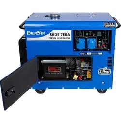 Дизельний генератор EnerSol SKDS-7EBA (6.5 кВт, є вихід під ATS) - PRORAB