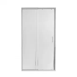 Душевая дверь в нишу Qtap Taurus CRM201-11.C6 97-108x185 см, стекло Clear 6 мм, покрытие CalcLess - PRORAB