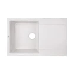 Кухонная мойка Lidz 790x495/230 WHI-01 (LIDZWHI01790495230) - PRORAB