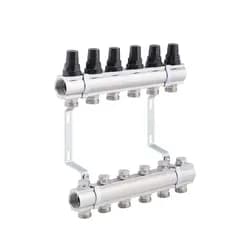 Коллектор SD Forte 1" 6 выходов SF002W6 - PRORAB
