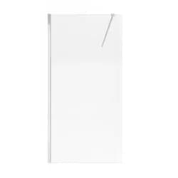Душевая перегородка Qtap Walk-In Standard CRM201.C8 100х190 см, стекло Clear 8 мм, покрытие CalcLess - PRORAB
