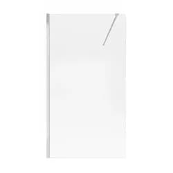 Душевая перегородка Qtap Walk-In Standard CRM2011.C8 110х190 см, стекло Clear 8 мм, покрытие CalcLess - PRORAB
