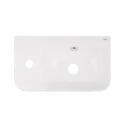 Раковина Qtap Tern 450х260х155 White QT17115117LWN - PRORAB