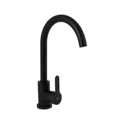 Смеситель для кухни Brinex Pure 015F U-образный  Black Matt BRIPUR015FBLM - PRORAB