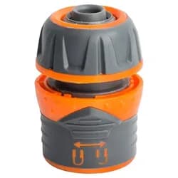 Коннектор 1/2" быстросъемный для шланга 1/2" с замком (ABS+TPR) FLORA (5015464) - PRORAB