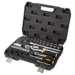Набор насадок торцевых и бит 1/4", 1/2" 72шт CrV mid SIGMA (6003741) - PRORAB