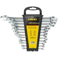 Набір ключів Sigma рожково-накидні 6-22мм 12шт 6010201 - PRORAB image-4