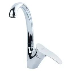 Смеситель s07 Ø40 для кухни гусак ухо лат. шток на гайке TAU SE-4B445C (9807140) - PRORAB