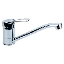 Смеситель s43 Ø40 для кухни гусак прямой 250мм на шпильке TAU SM-2B244C (9843130) - PRORAB