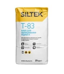 Клей для плитки Siltek T-83 для керамогранита и теплых полов 25кг - PRORAB