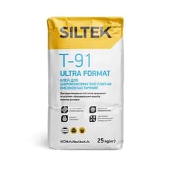 Клей  Siltek T-91 широкоформатной плитки 25кг - PRORAB