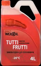 Стеклоомыватель 20 зимний WEXOIL TUTTI FRUTTI 4л - PRORAB image-4