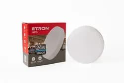 Светильник LED ETRON круг 24w 95-265V 5000K 1-EMP-731 - PRORAB