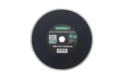 Диск алмазный по бетону APRO 230мм сплошной 830022 - PRORAB