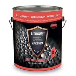 Мастика каучуковая Bitugum клеящая Гидроизоляция для фундаментов 10кг - PRORAB