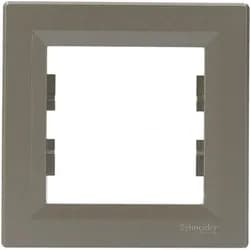 Рамка SCHNEIDER Asfora 1-я бронза - PRORAB