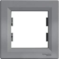 Рамка SCHNEIDER Asfora 1-я сталь - PRORAB