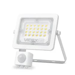 Прожектор LED 20W белый планшет с датчиком движения - PRORAB