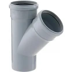 Тройник канализационный СВК-АЛЬЯНС 50/50/45 - PRORAB