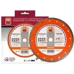 Диск алмазный PDtools TURBO UNIVERSAL 230 2.6 10 22.2,6 10 22,2 - PRORAB